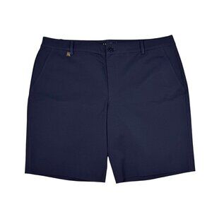 Lauren Ralph Lauren Chino Shorts Sz.L Navy Blue Classic Fit  Logo Golf Nautical